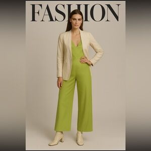 Sandwich - jacket - 100% linen - lined front panels w/pockets - oatmeal …